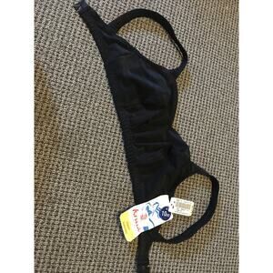 Krista Swim Top Separate Black 10DD nwt